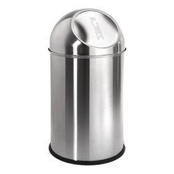 Stainless steel push bin