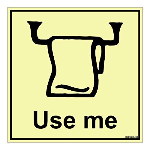 Aluminium Use me Sign Board — Supplify